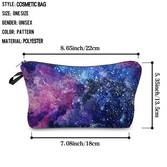 Galaxy Cosmetic Bag - Picture 4 of 4